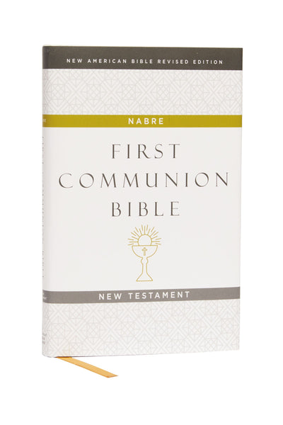 NABRE Catholic Bible, First Communion Bible, White
