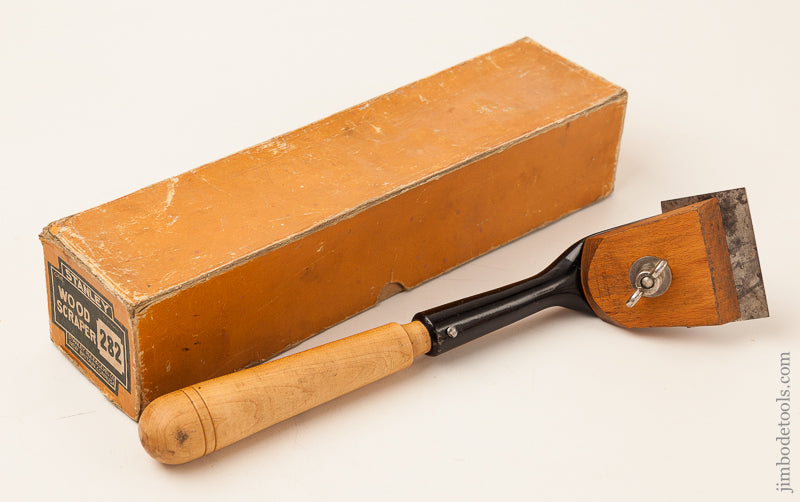 STANLEY No. 282 Wood Scraper NEAR MINT with Decal in 