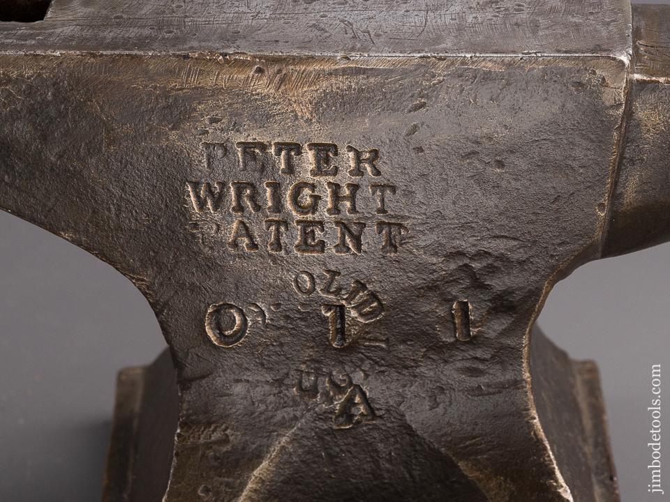 peter wright anvil weight formula
