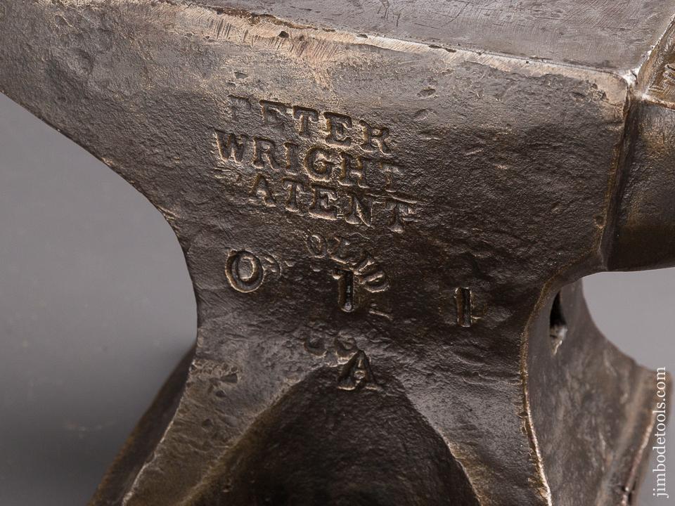 peter wright anvil weight markings 1 0 17