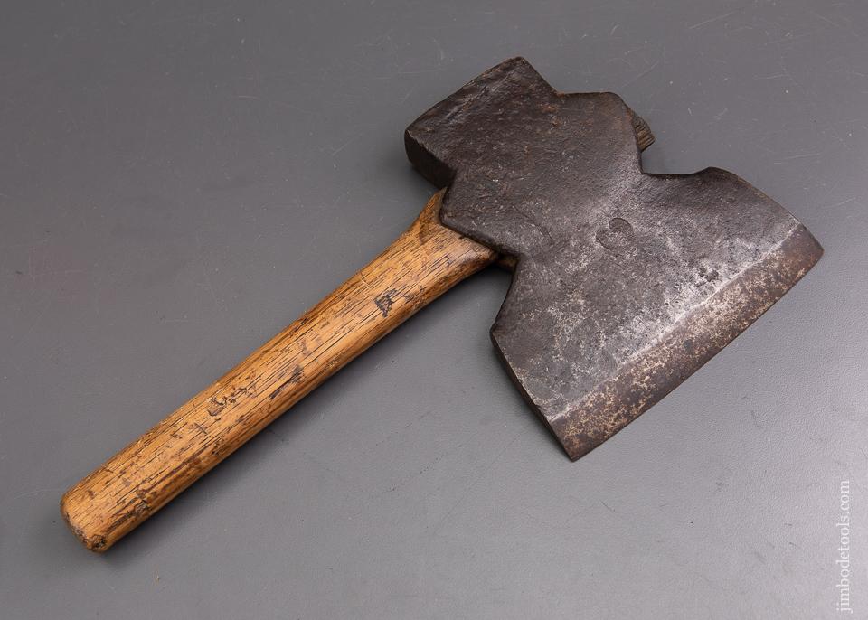 Hand Forged Heavy Single Bevel Side Axe 935 Jim Bode Tools