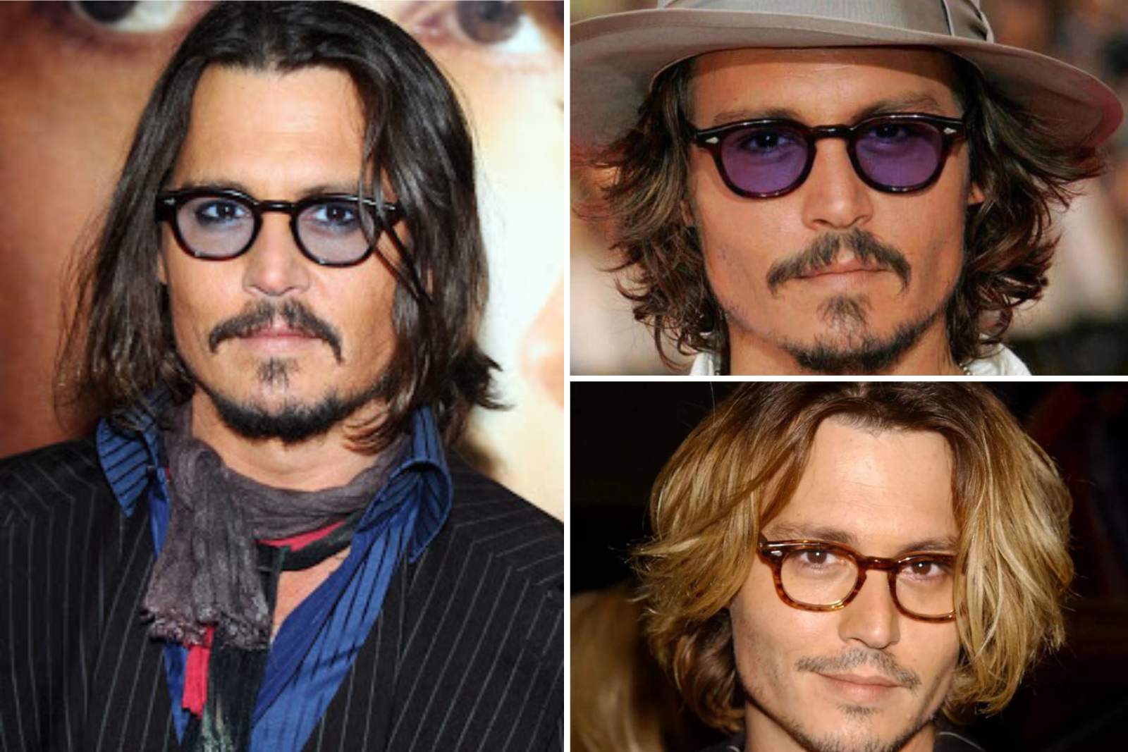 Johnny Depp Moscot Article Collage 