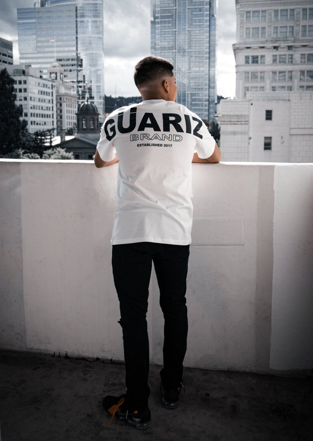 Guariz Brand Michoacan T-Shirt Vino / Short Sleeve / L