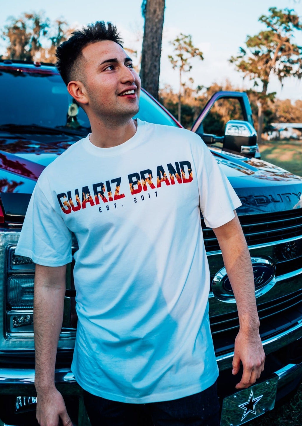 Guariz Brand Michoacán White / Short Sleeve / 3XL