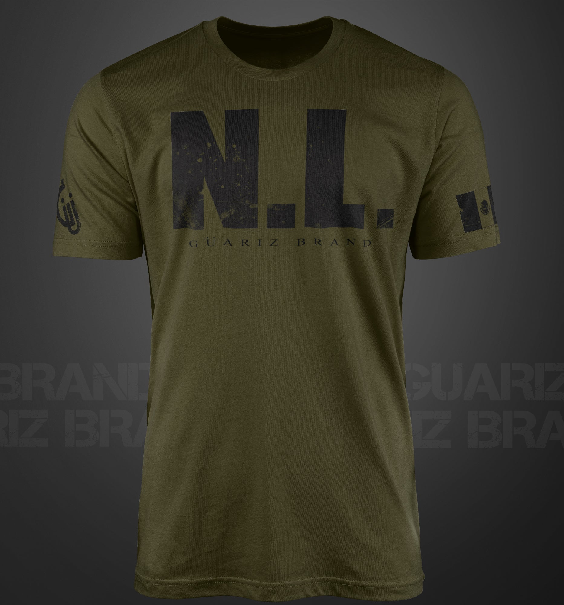 N L Nuevo Leon Mex T Shirt Guariz Brand