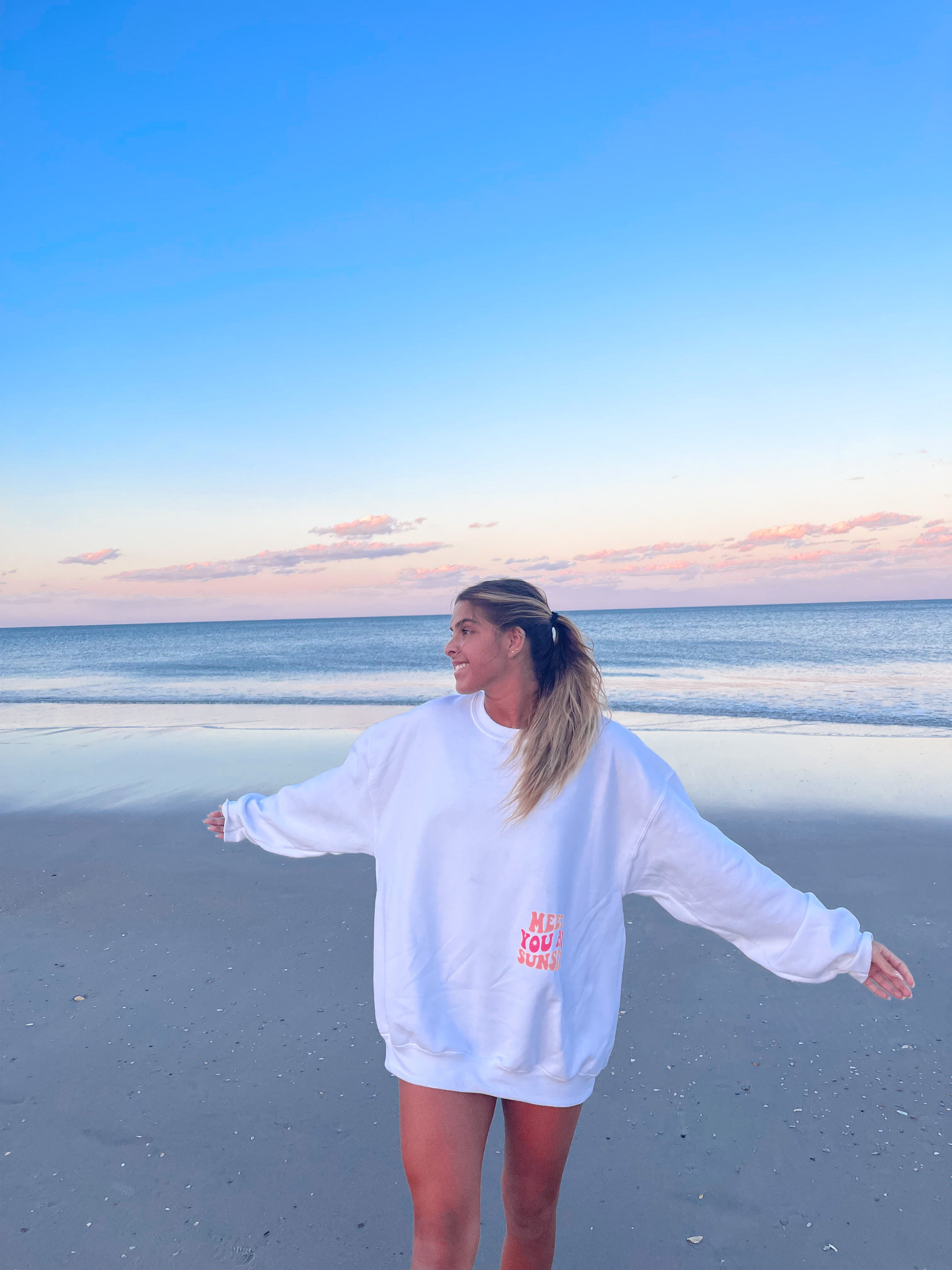 MEET YOU AT SUNSET CREWNECK