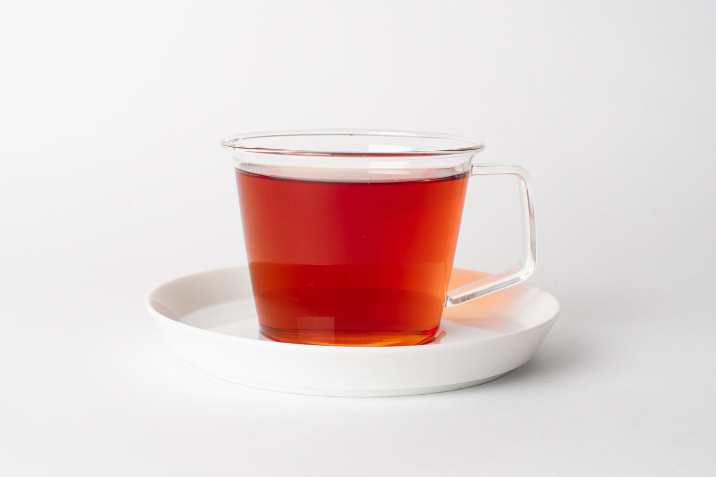 Black Tea Amber Red Colour