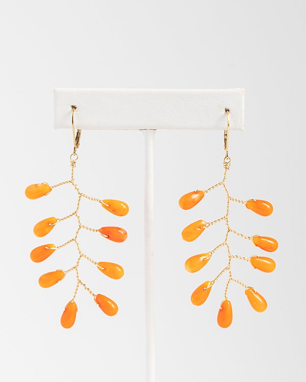 Coral Branch Earrings