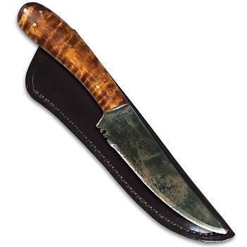 Mountain Man Trade Knife with Sheath - NativeAmericanVault.com