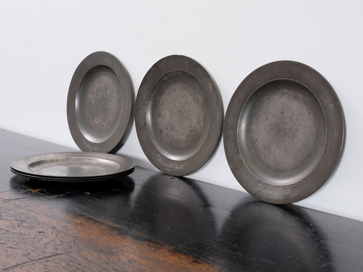 Pewter Plates Drew Pritchard Ltd