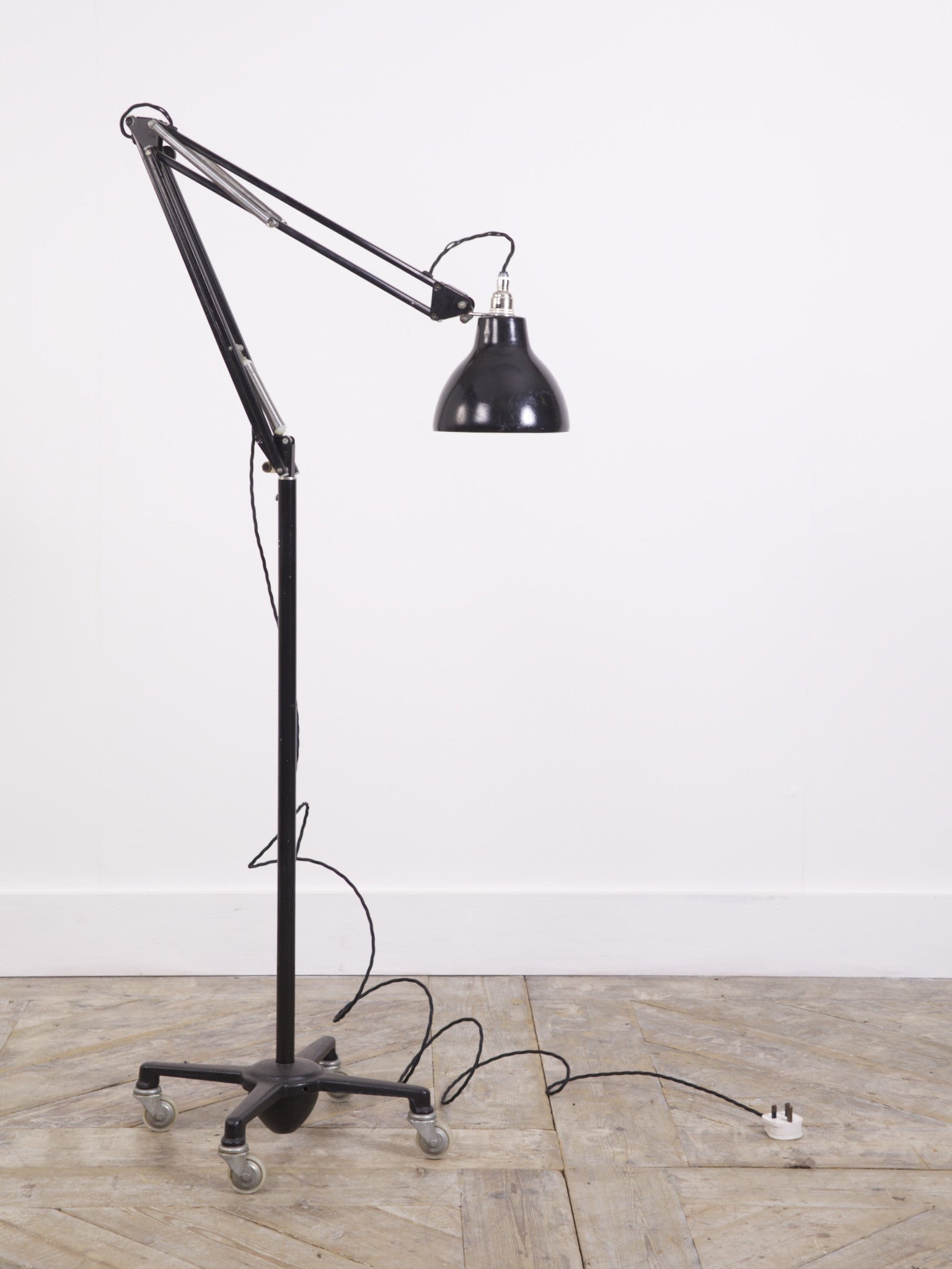 Black Floor Standing Anglepoise Drew Pritchard Ltd