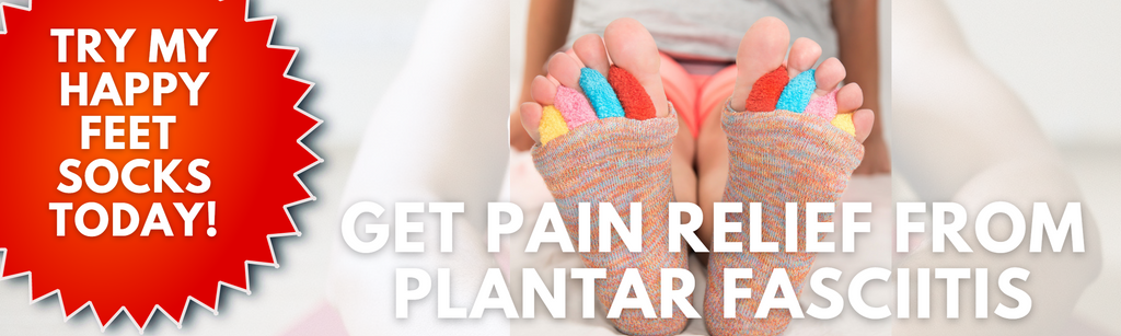 Plantar Fasciitis relief from foot alignment socks