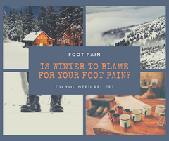 Winter footwear can cause foot pain