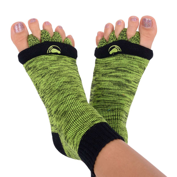 Sore feet and foot pain find relief with Green Foot Alignment Socks ...