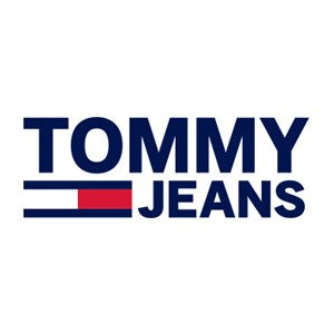 TOMMY JEANS VERT BACK LOGO TEE - NAVY 