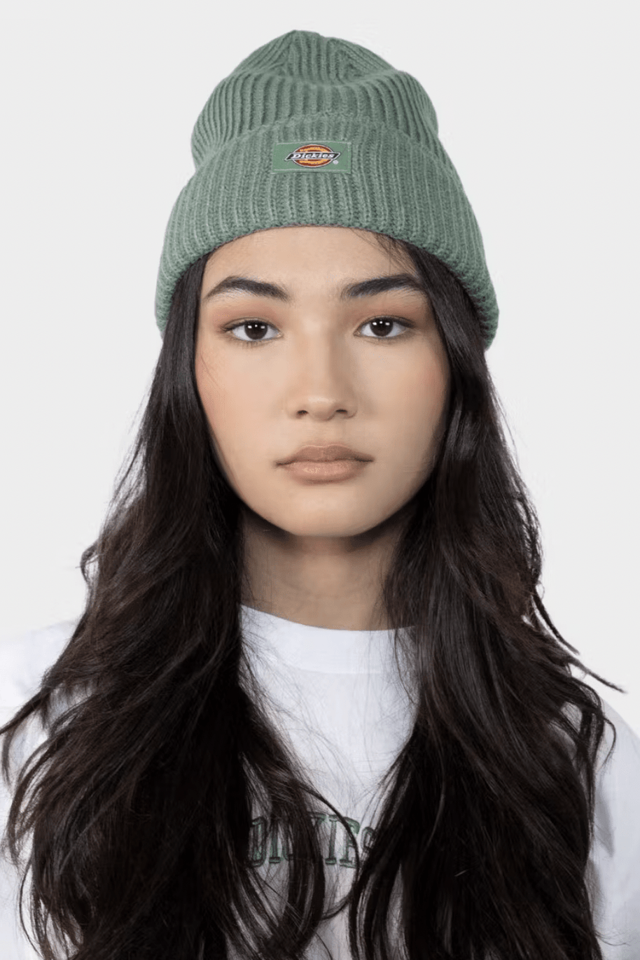 DICKIES CLASSIC LABEL CUFF BEANIE - JADE – Pretty Rad Store