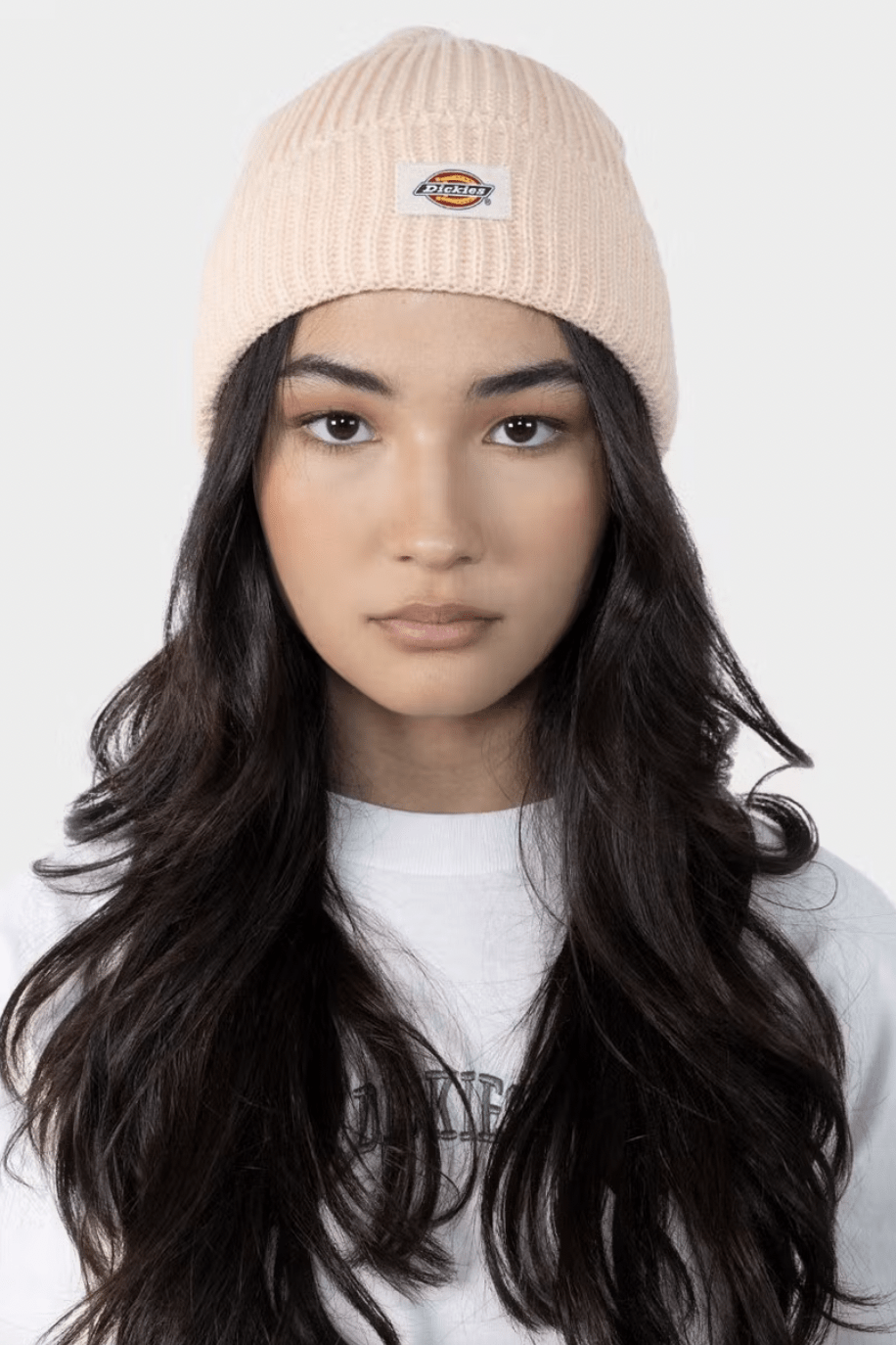 DICKIES CLASSIC LABEL CUFF BEANIE - PEACH – Pretty Rad Store