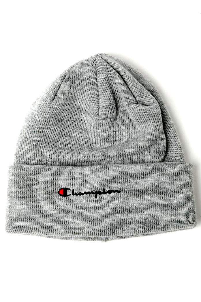 champion grey beanie