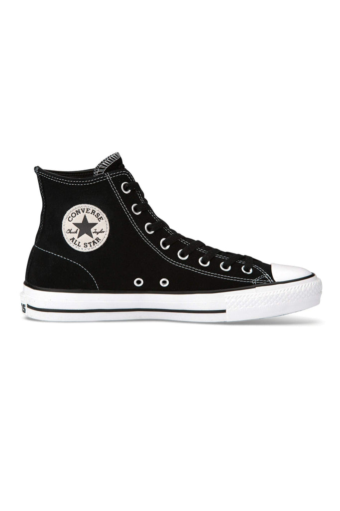 black suede high top converse