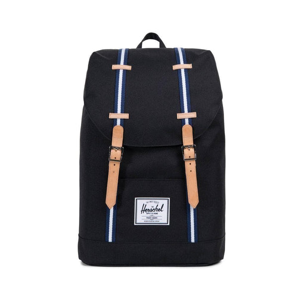 herschel retreat black crosshatch