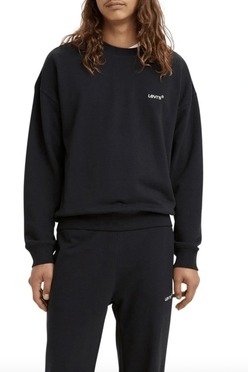 LEVI'S RED TAB CREWNECK SWEATSHIRT - MINERAL BLACK – Pretty Rad Store