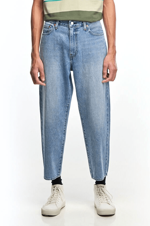 LEVI'S STAY LOOSE TAPER CROP JEANS - FACE TO FACE – Pretty Rad Store