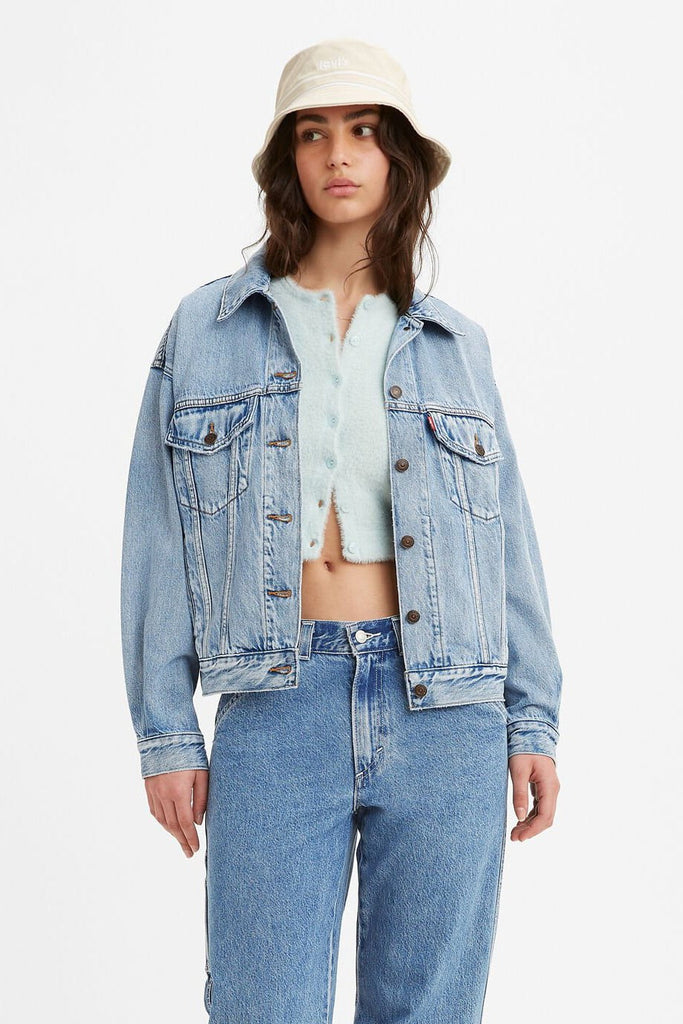 LEVI'S 90'S TRUCKER JACKET - LIGHT THE WAY – Pretty Rad Store