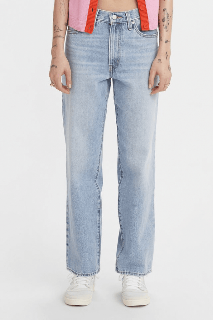 LEVI'S 94 BAGGY Z2210 JEANS - LIGHT INDIGO WORN IN – Pretty Rad Store