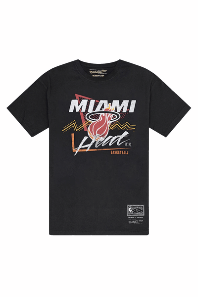 Rare Vintage Miami Heat Mitchell & Ness NBA Basketball -  Israel