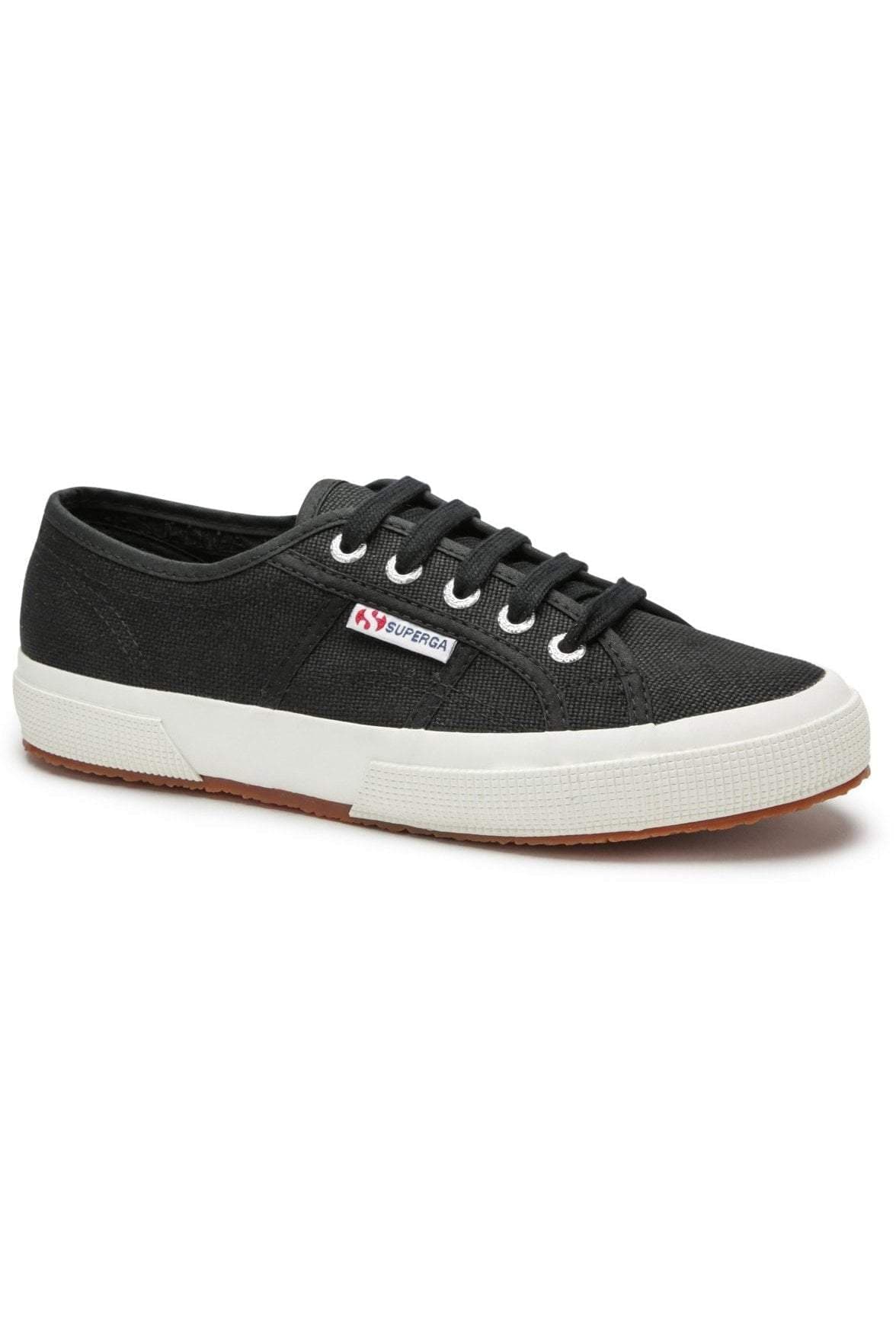 superga black gum sole