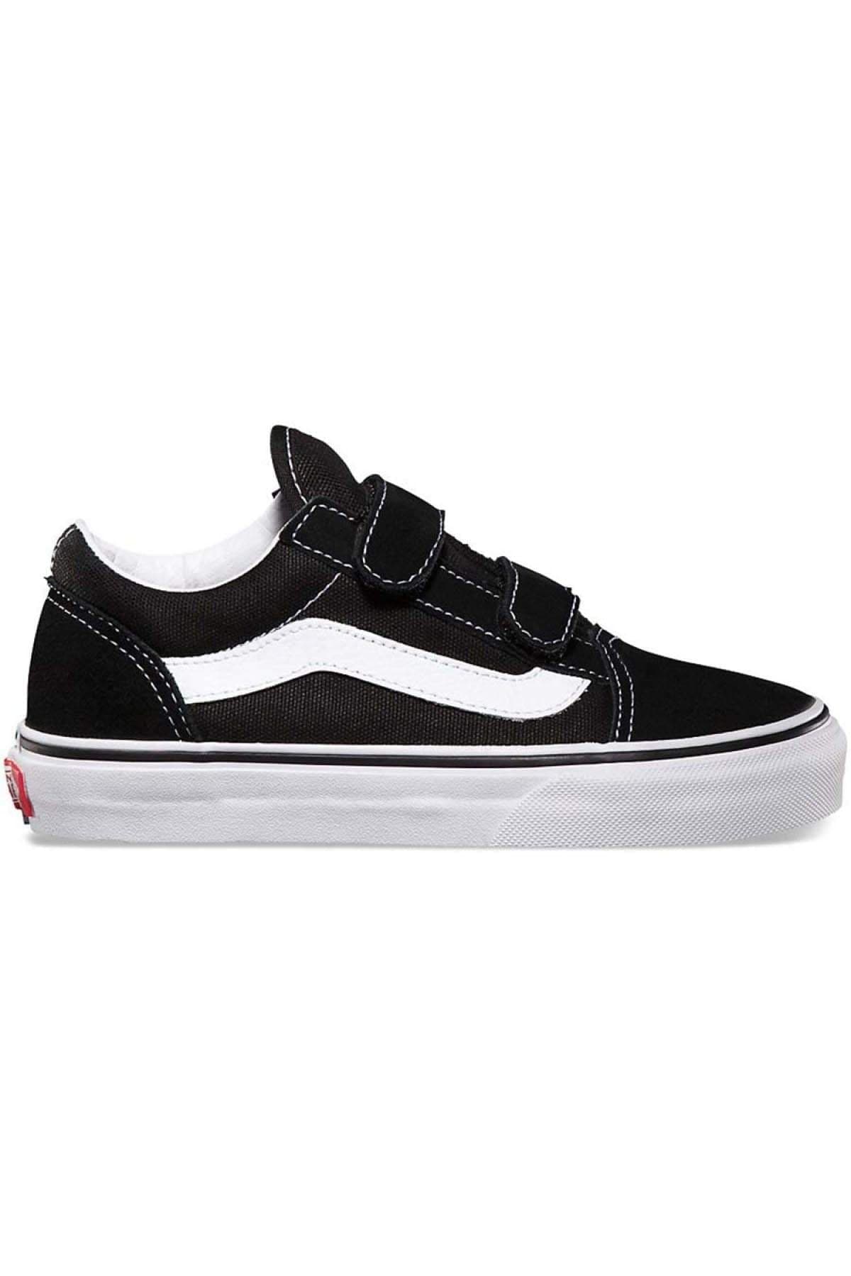 kids old skool vans velcro