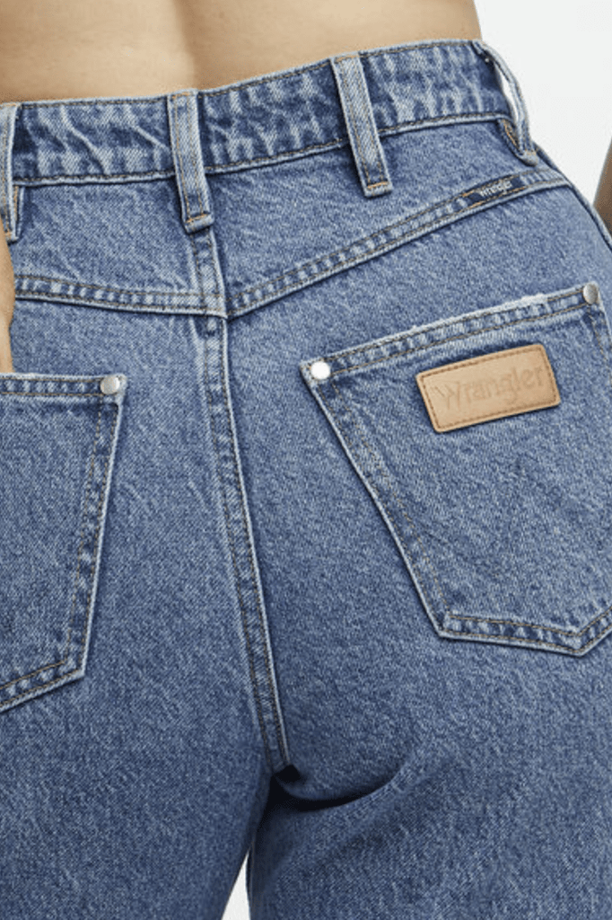 WRANGLER CLAUDIA HI STRAIGHT CROP JEAN - WAYFARER – Pretty Rad Store