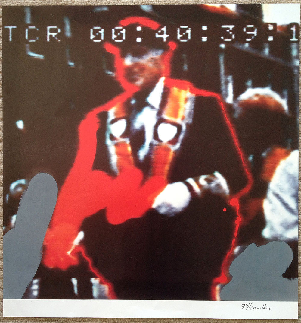 Richard Hamilton Countdown For Poster 1990 For Sale At Modernprints Co Uk