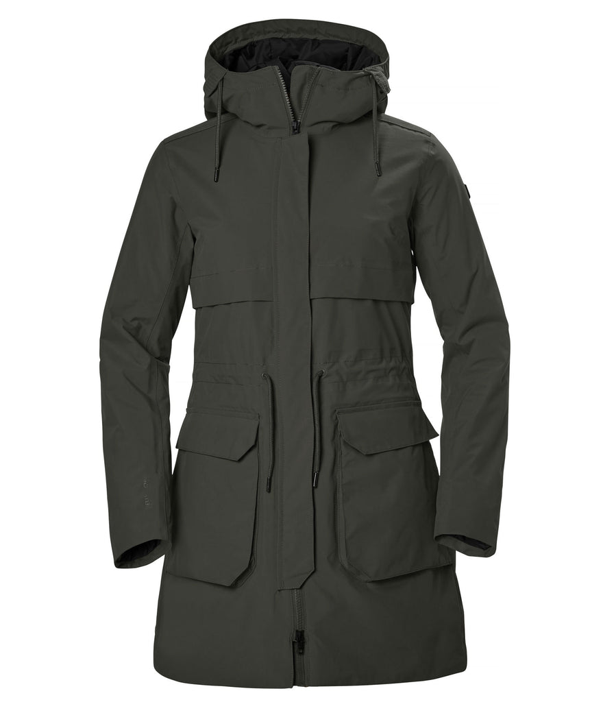 WOMEN'S BOYNE PARKA - BELUGA