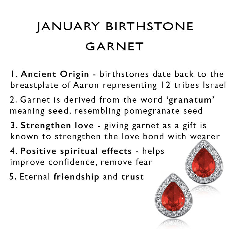 5 things you need to know about garnet - January's birthstone – Clip On ...