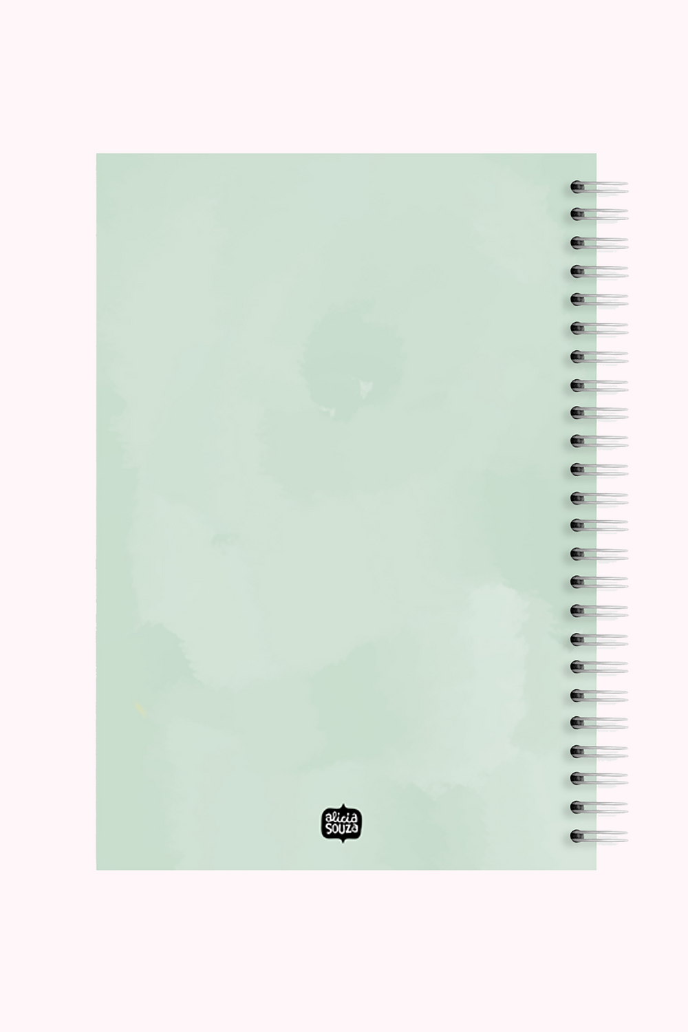 Easy Breezy Spiral Notebook by Mishmash - Mint Green - Blank – K. A. Artist  Shop