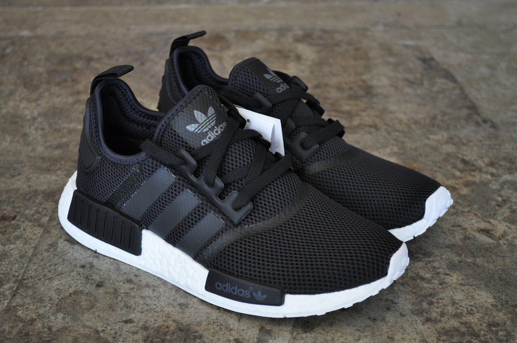 nmd trainers black