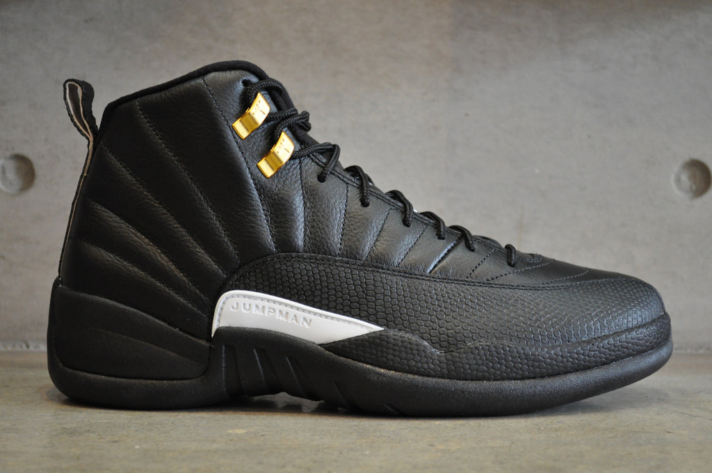 jordan 12s black and white