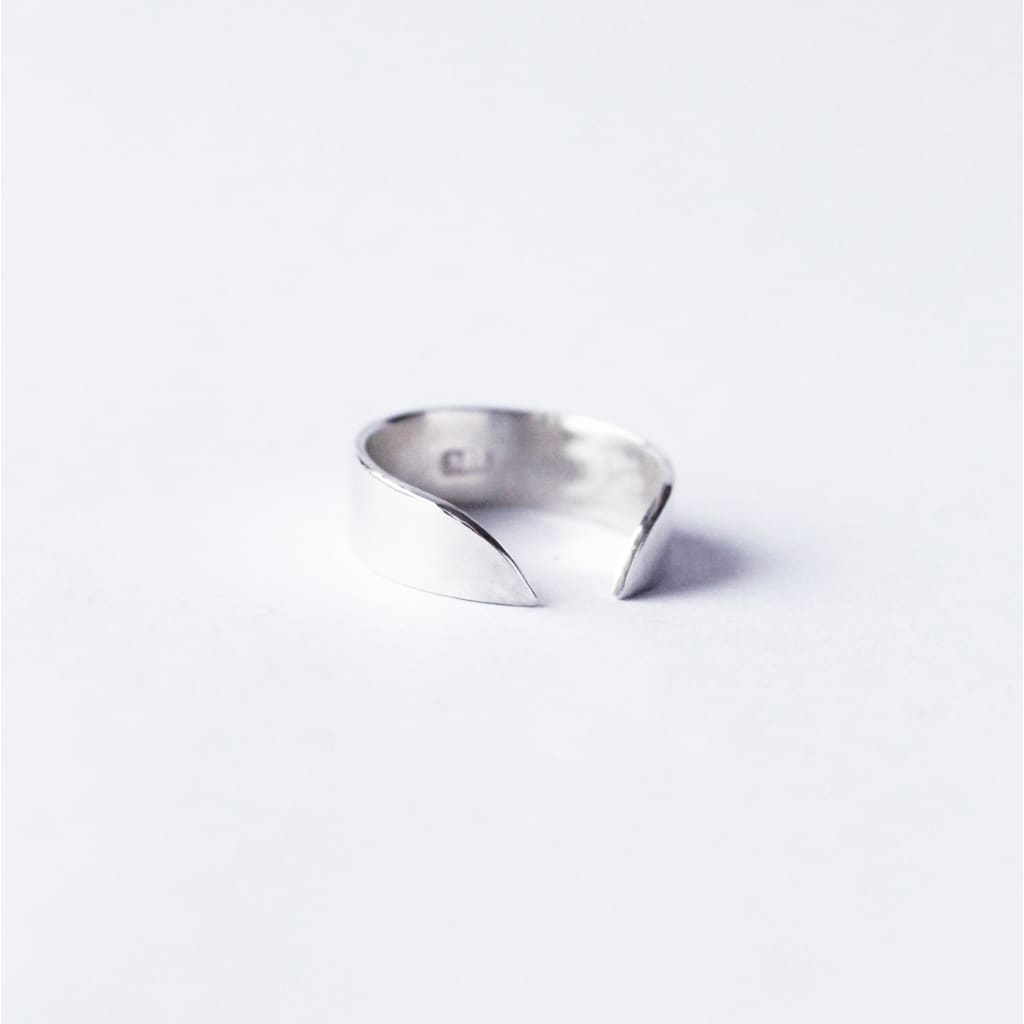 Marie Beatrice Gade | the Eco Jeweller - Unisex open ended silver ring