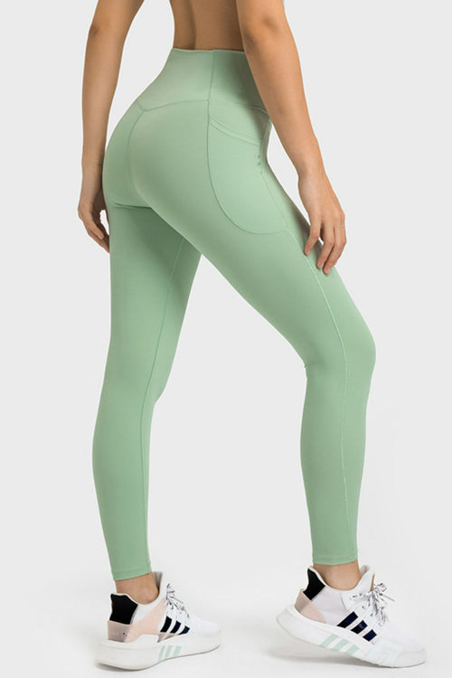 Rae Mode Full Size Printed High-Rise Yoga Leggings