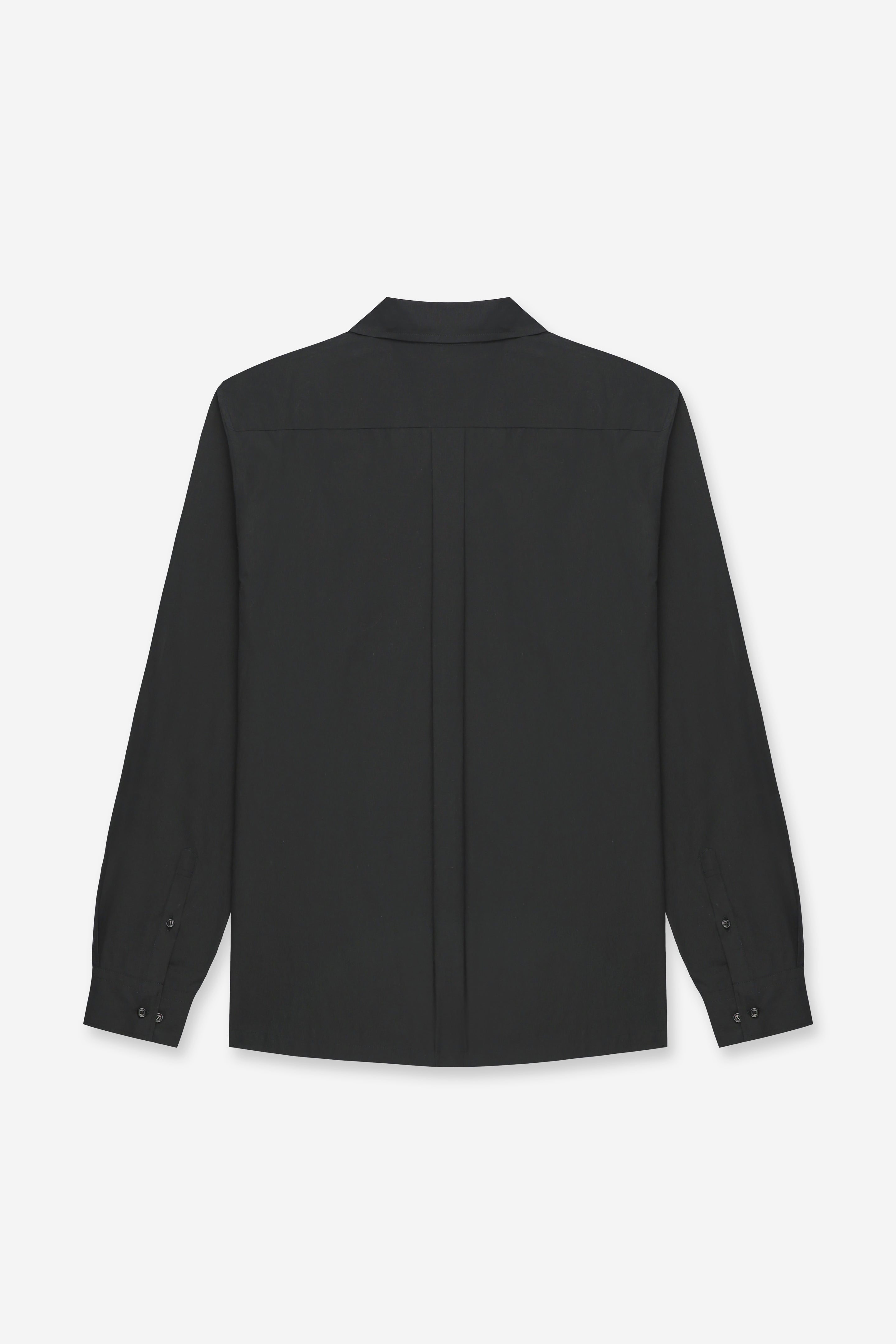 BLACK LONG SLEEVE SHIRT