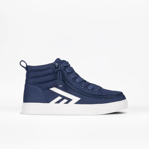 Toddler Navy White CS Sneaker Billy High Tops