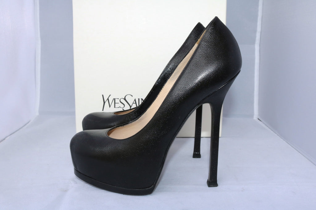 ysl snake heels