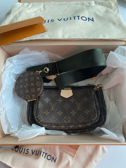 Louis Vuitton LVXLOL Bumbag Monogram Blue/Silver in Coated Canvas/Cowhide  Leather with Gold-tone - US