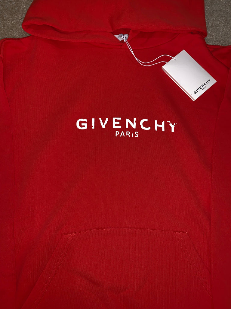 red givenchy hoodie