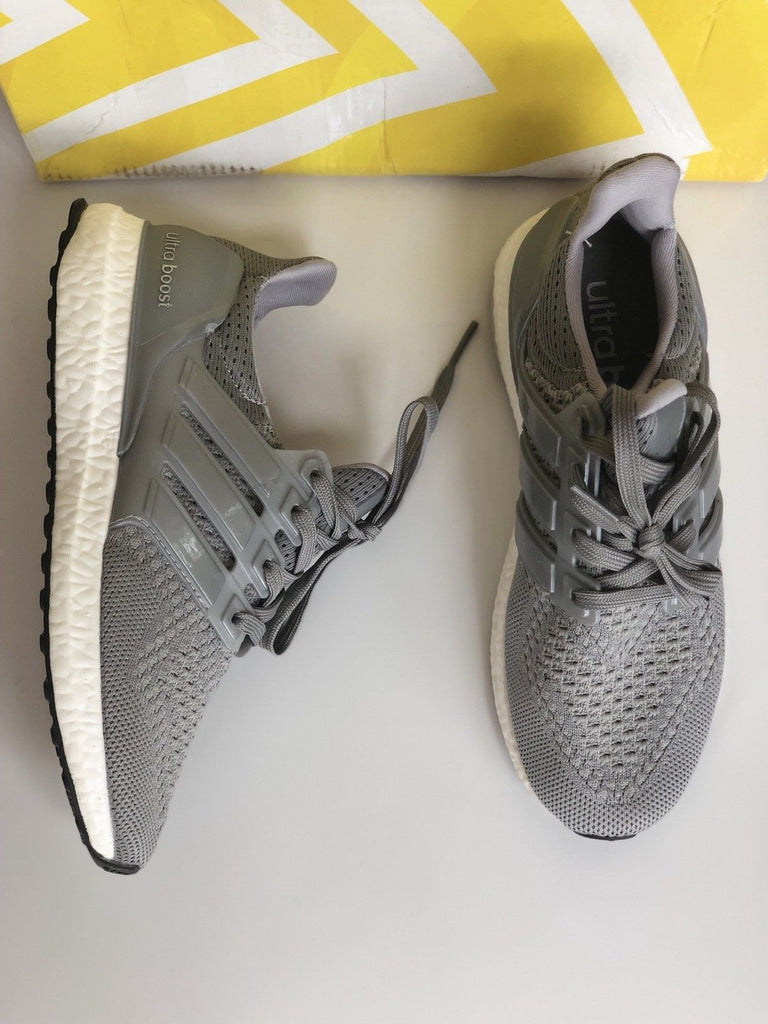 adidas grey mesh shoes