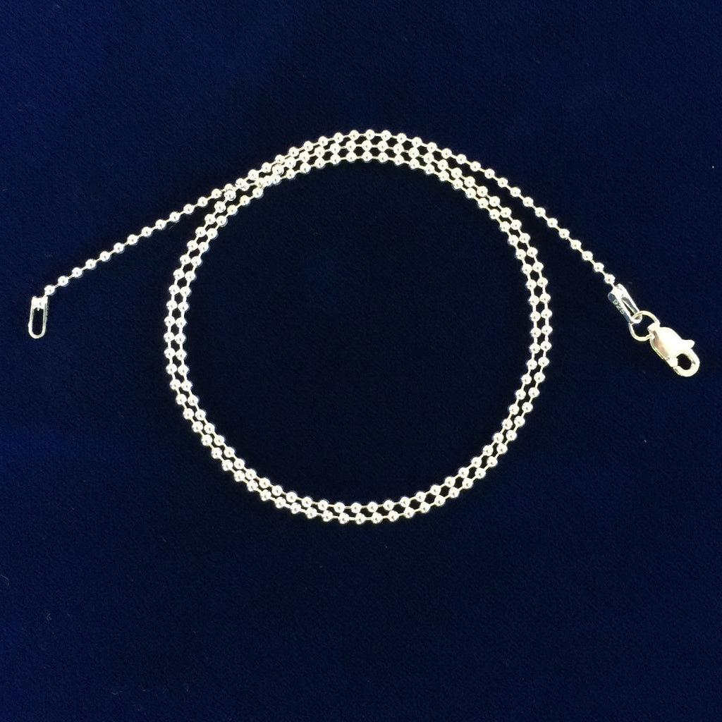 Torys Jewelry Sterling Silver Bead Chain Torys Jewelry 