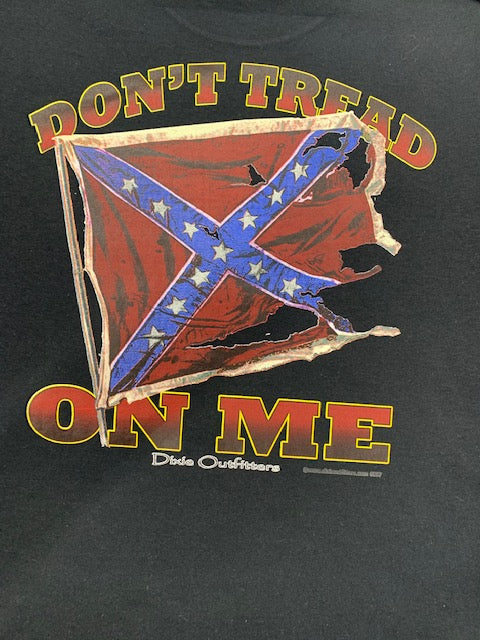 Confederate Flag Don't Tread On Me T-Shirt – The Dixie Shop