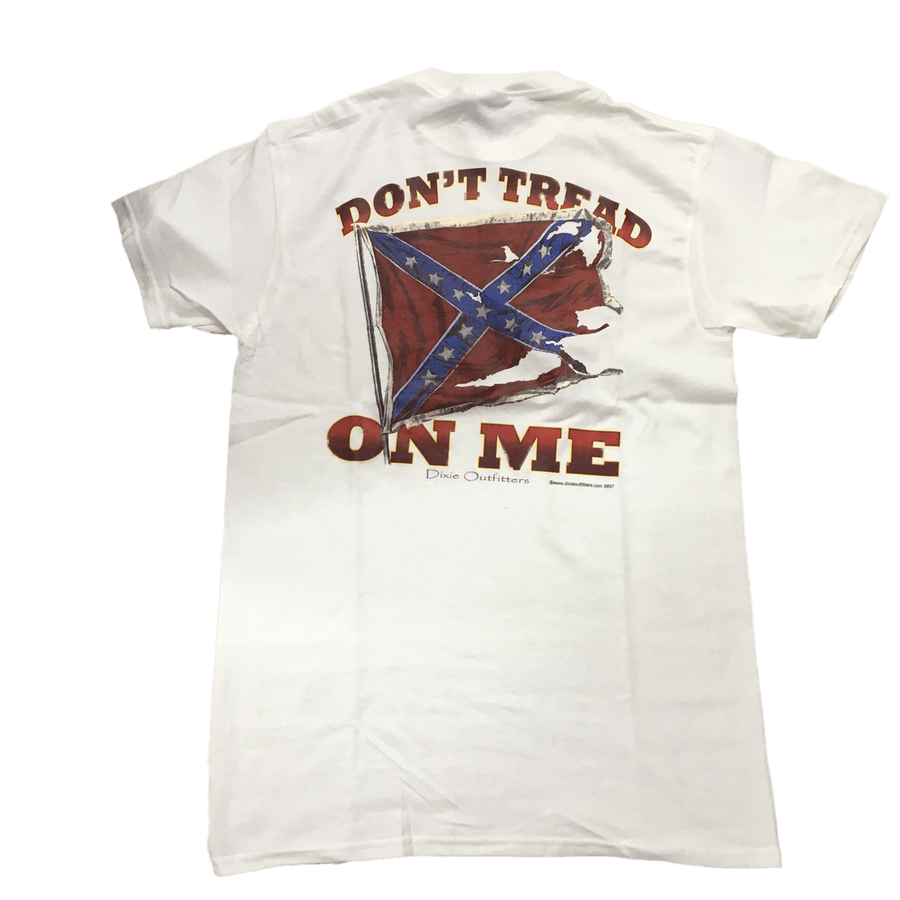 Confederate Flag Don't Tread On Me T-Shirt – The Dixie Shop
