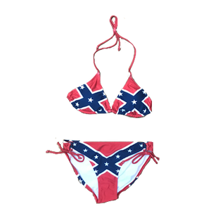 southern flag two piece bikini for sale